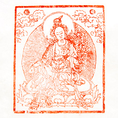 チベット仏教版画