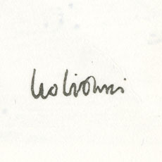 レオ・レオニのサイン