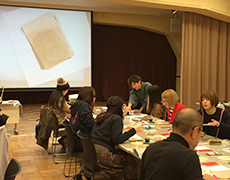 マンガミュージアム木版画ワークショップ